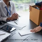 things to know before accepting a job offer