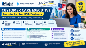 Customer Care Executive Remote Job for USA Business – Work From Home